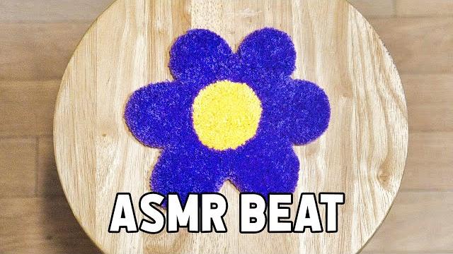 Tufting a flower coaster rug (asmr beat) Tufting a flower coaster rug (asmr beat)