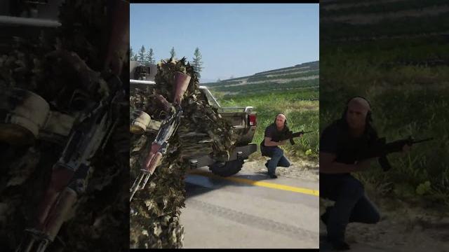 Sand ninja vs four goons – insane fight! Sand ninja vs four goons – insane fight!