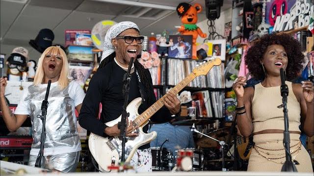Nile rodgers & chic: tiny desk concert Nile rodgers & chic: tiny desk concert