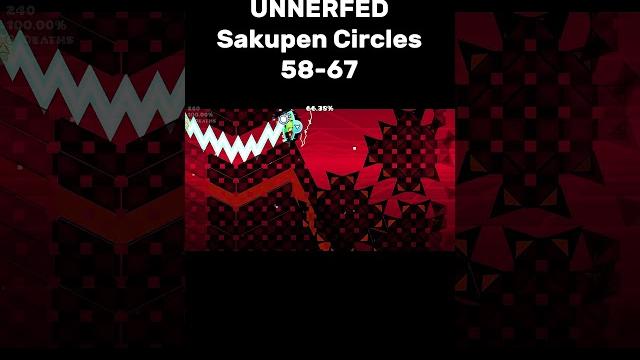 I did the hardest spam part in sakupen circles (58-67) #geometrydash #impossible #gd I did the hardest spam part in sakupen circles (58-67) #geometrydash #impossible #gd