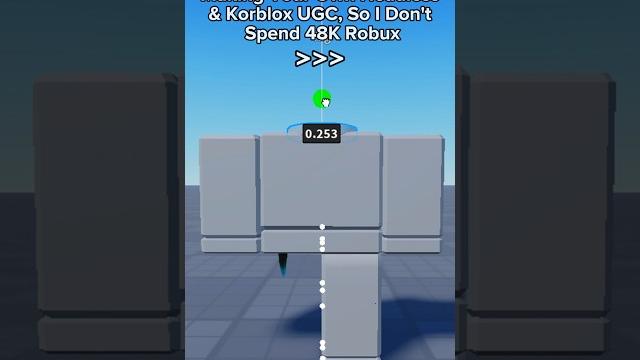 I made a free headless & korblox ugc! I made a free headless & korblox ugc!
