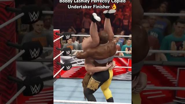 Bobby lashley perfectly copied #undertaker #finisher #bobbylashley #bikini #doudrop #wwe2k25game Bobby lashley perfectly copied #undertaker #finisher #bobbylashley #bikini #doudrop #wwe2k25game