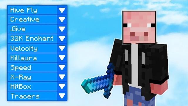I found a new minecraft bedrock hacked client! I found a new minecraft bedrock hacked client!