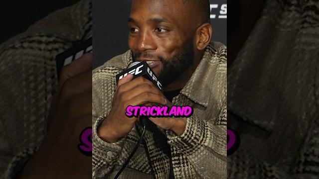 Leon edwards shows love to sean strickland for defending him against colby covington Leon edwards shows love to sean strickland for defending him against colby covington