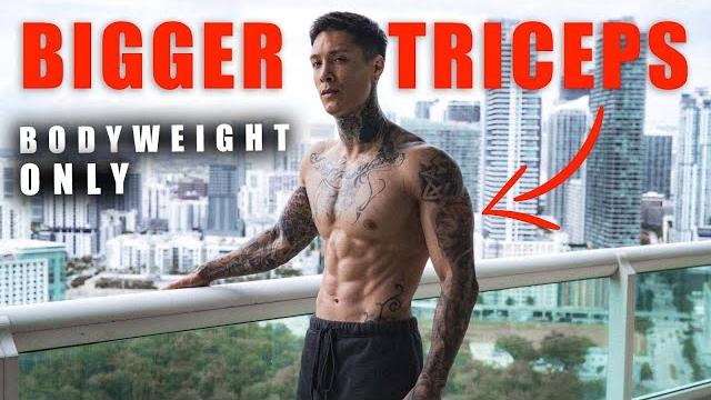 Bigger triceps with body weight only | home workout Bigger triceps with body weight only | home workout
