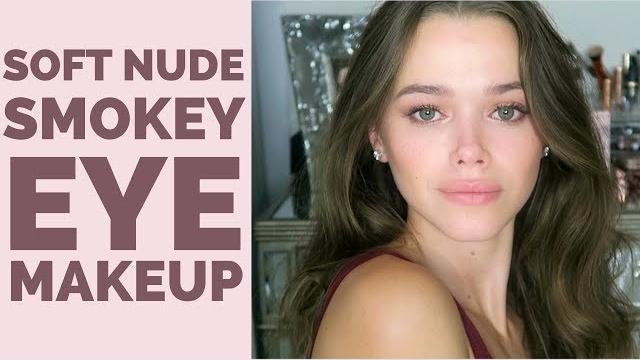 Soft nude smokey eye makeup tutorial Soft nude smokey eye makeup tutorial