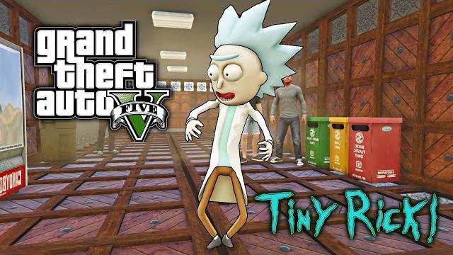 Gta 5 mod - tiny rick! (rick and morty) Gta 5 mod - tiny rick! (rick and morty)