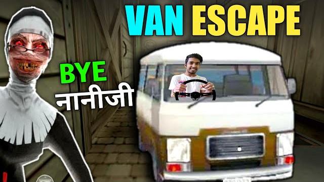 Van escape from nani's school | evil nun horror gameplay #1 Van escape from nani's school | evil nun horror gameplay #1
