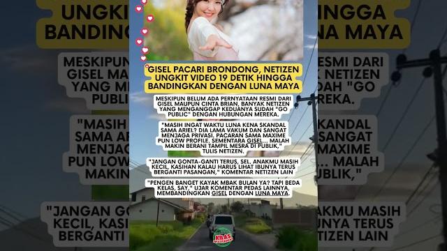 Gisel pacari brondong, netizen ungkit video 19 detik hingga bandingkan dengan luna maya #shorts Gisel pacari brondong, netizen ungkit video 19 detik hingga bandingkan dengan luna maya #shorts