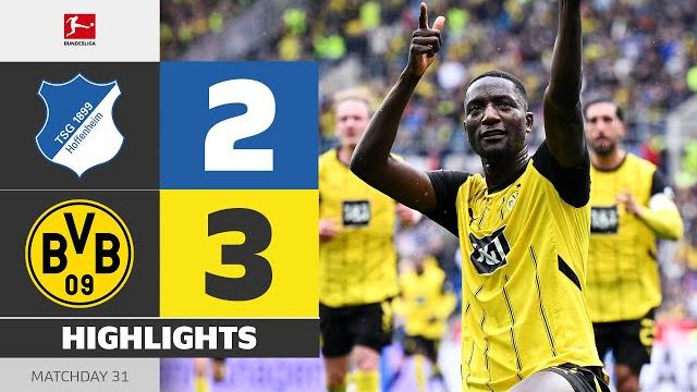 90+5! big win for bvb! | hoffenheim - borussia dortmund | highlights | md 31 – bundesliga 2024/25 90+5! big win for bvb! | hoffenheim - borussia dortmund | highlights | md 31 – bundesliga 2024/25