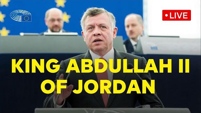 King abdullah ii of jordan addresses the crisis in the middle east at the eu parliament King abdullah ii of jordan addresses the crisis in the middle east at the eu parliament