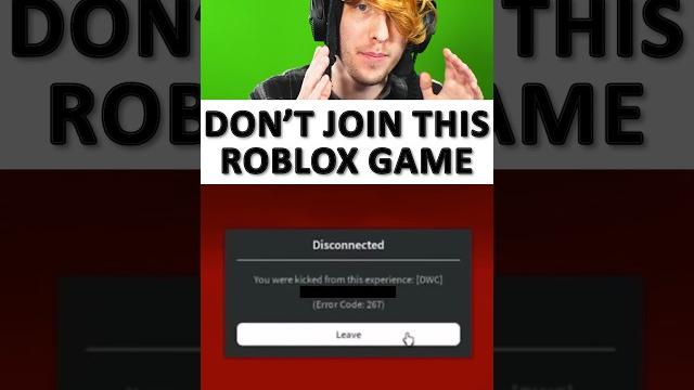 This roblox game bans your account This roblox game bans your account
