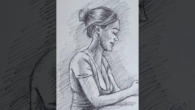 Drawing random people #drawing Drawing random people #drawing