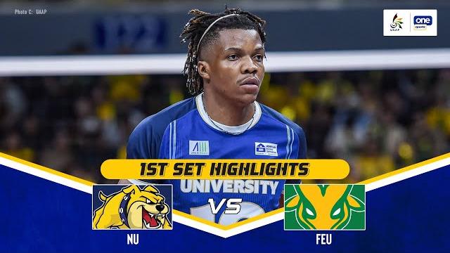 Feu vs nu | set 1 game highlights | uaap season 87 men’s volleyball finals game 3 | may 17, 2025 Feu vs nu | set 1 game highlights | uaap season 87 men’s volleyball finals game 3 | may 17, 2025