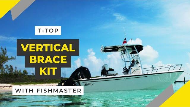 Fishmaster t-top vertical brace kit Fishmaster t-top vertical brace kit