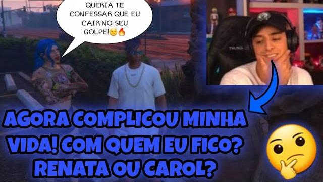 Renata fala pra connor que está amando ele - ele está indeciso entre renata e carol - e agr? gta rp Renata fala pra connor que está amando ele - ele está indeciso entre renata e carol - e agr? gta rp