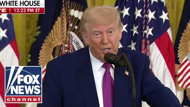 Trump roasts newsom: 'get your a** in gear' Trump roasts newsom: 'get your a** in gear'