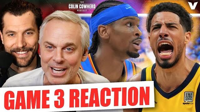 Thunder-pacers nba finals game 3 reaction: indiana bench shines, okc gassed | colin cowherd + timpf Thunder-pacers nba finals game 3 reaction: indiana bench shines, okc gassed | colin cowherd + timpf