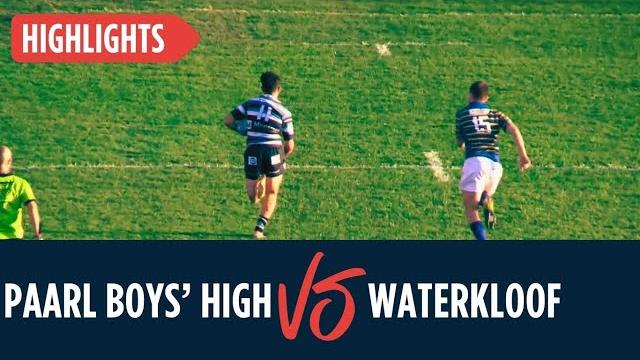Rugby - paarl boys' high school vs hoërskool waterkloof - north south rugby tournament 28 march 2025 Rugby - paarl boys' high school vs hoërskool waterkloof - north south rugby tournament 28 march 2025