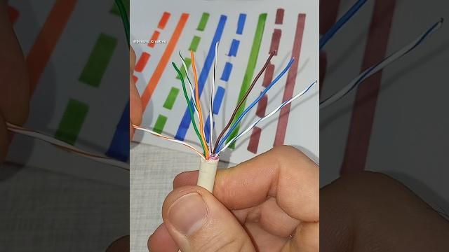 Be sure to remember this tip! how to wire up ethernet plugs the easy way #shorts #diy #tips #cable Be sure to remember this tip! how to wire up ethernet plugs the easy way #shorts #diy #tips #cable