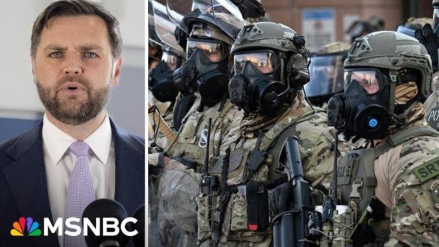 Vance gets the cause of fear in l.a. totally backward in trying to justify military presence Vance gets the cause of fear in l.a. totally backward in trying to justify military presence