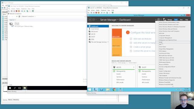 Installing and configuring active directory, dns, dhcp Installing and configuring active directory, dns, dhcp