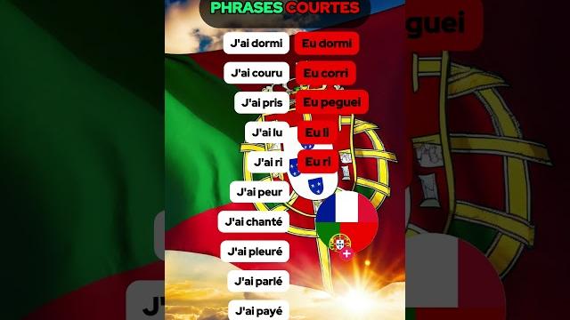 Apprendre facilement le portugais. #portugal #portugais #français #português #learnportuguese Apprendre facilement le portugais. #portugal #portugais #français #português #learnportuguese