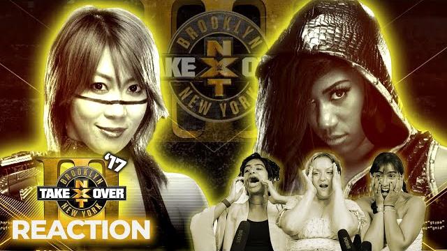 Girls (we make watch wrestling) watch asuka vs ember moon @ #wwe nxt takeover brooklyn iii! Girls (we make watch wrestling) watch asuka vs ember moon @ #wwe nxt takeover brooklyn iii!