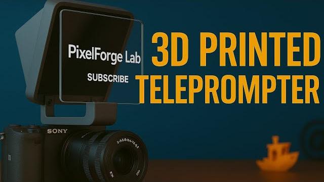 3d printed teleprompter | #sunlu 3d printed teleprompter | #sunlu