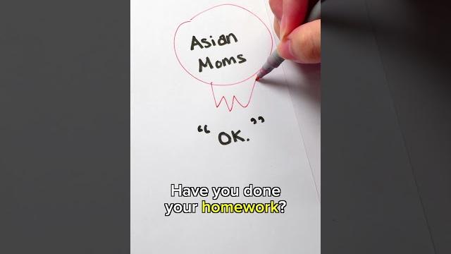 Normal people vs asian moms #funny #shortsfeed Normal people vs asian moms #funny #shortsfeed
