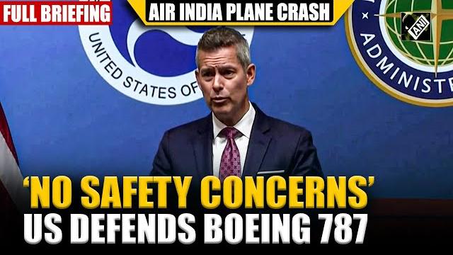Us transportation secretary duffy says no immediate safety concerns about current boeing 787 flights Us transportation secretary duffy says no immediate safety concerns about current boeing 787 flights