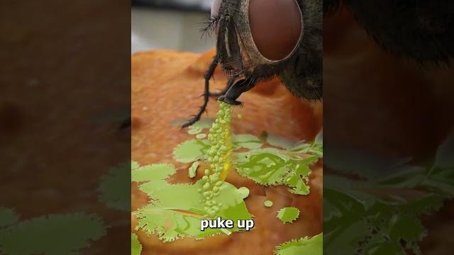 How flies actually eat your food How flies actually eat your food