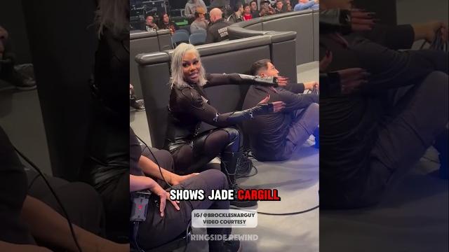Unseen fan footage: jade cargill waiting before attacking naomi! Unseen fan footage: jade cargill waiting before attacking naomi!