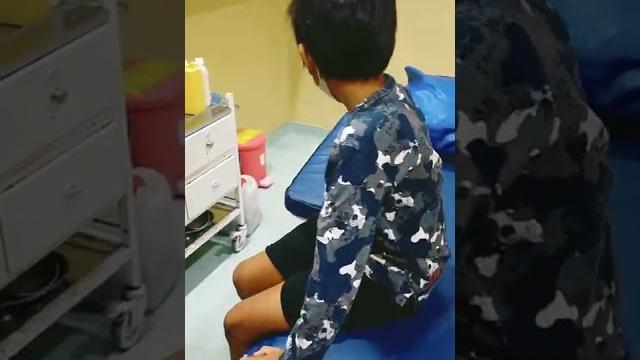 Proses operasi cantangan kuku Proses operasi cantangan kuku