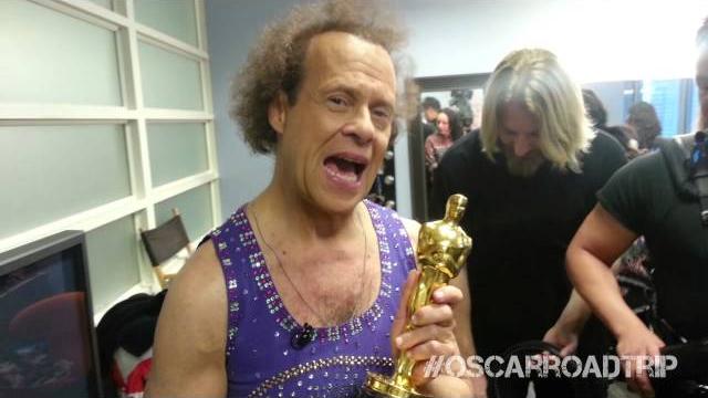 Richard simmons meets oscar Richard simmons meets oscar