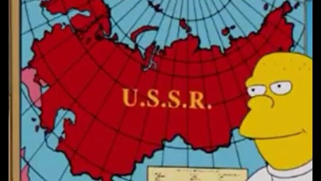 Точная дата восстановления ссср предсказана в симпсонах Точная дата восстановления ссср предсказана в симпсонах