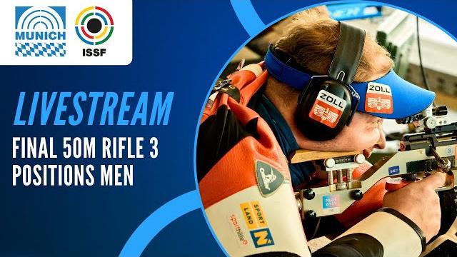 Livestream - 50m rifle 3 positions men final - issf world cup rifle / pistol munich, germany Livestream - 50m rifle 3 positions men final - issf world cup rifle / pistol munich, germany