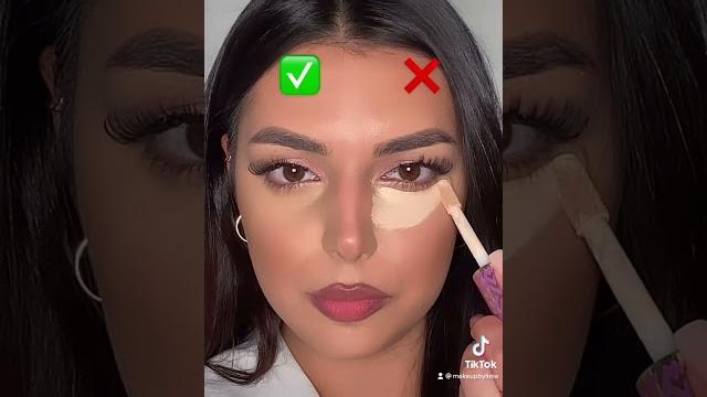 How to apply concealer properly #concealer #concealerhacks #makeuphacks #makeuptutorial #makeup How to apply concealer properly #concealer #concealerhacks #makeuphacks #makeuptutorial #makeup