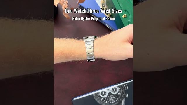 One watch three wrist sizes - pt.2 One watch three wrist sizes - pt.2