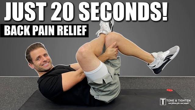 6 exercises to relieve back pain in 9 minutes - follow along 6 exercises to relieve back pain in 9 minutes - follow along