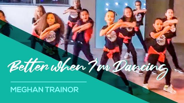 Better when i'm dancing - meghan trainor - easy kids dance warming up video - choreography Better when i'm dancing - meghan trainor - easy kids dance warming up video - choreography