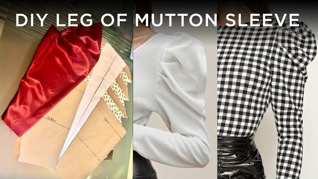 Leg-of-mutton sleeve pattern (very easy!) Leg-of-mutton sleeve pattern (very easy!)