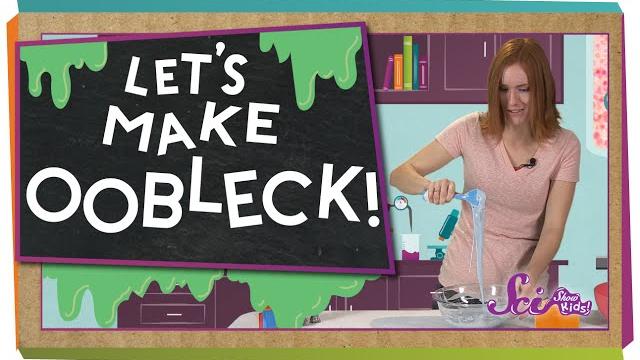 Let's make oobleck! Let's make oobleck!