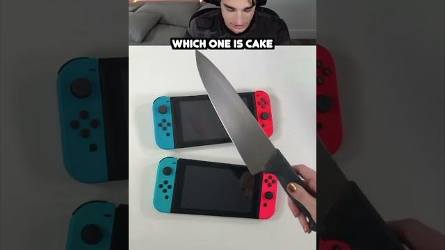 Nintendo switch cake or fake challenge Nintendo switch cake or fake challenge