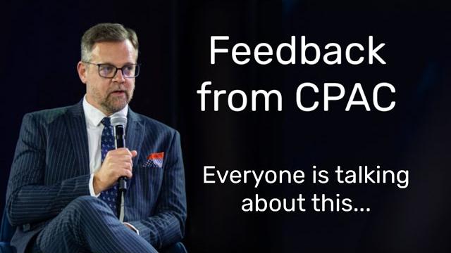 Cpac, hungary and the afrikaners... Cpac, hungary and the afrikaners...