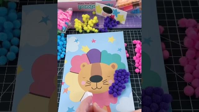 #аппликация #набор #детскоетворчество #картина #помпоны #игрушкидлядевочек #хэндмейд #малышам #аппликация #набор #детскоетворчество #картина #помпоны #игрушкидлядевочек #хэндмейд #малышам