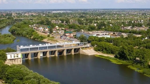 Курган плотина и набережная Курган плотина и набережная