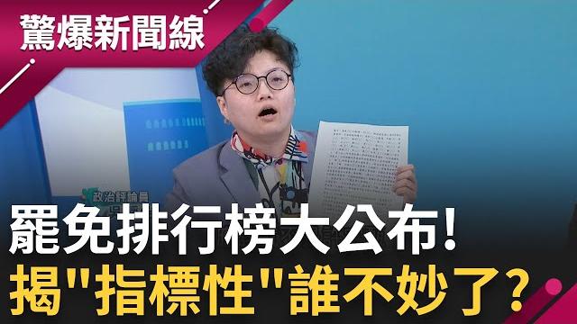 罷免投票"保底"大預測! 罷免排行榜"台中連署"全國最多! 桃園罷免意外熱!六席非常穩? 驚!自家人又藏陰謀論? 普發1萬.大放假用來反制大罷免?│【驚爆新聞線】20250517│三立新聞台 罷免投票"保底"大預測! 罷免排行榜"台中連署"全國最多! 桃園罷免意外熱!六席非常穩? 驚!自家人又藏陰謀論? 普發1萬.大放假用來反制大罷免?│【驚爆新聞線】20250517│三立新聞台