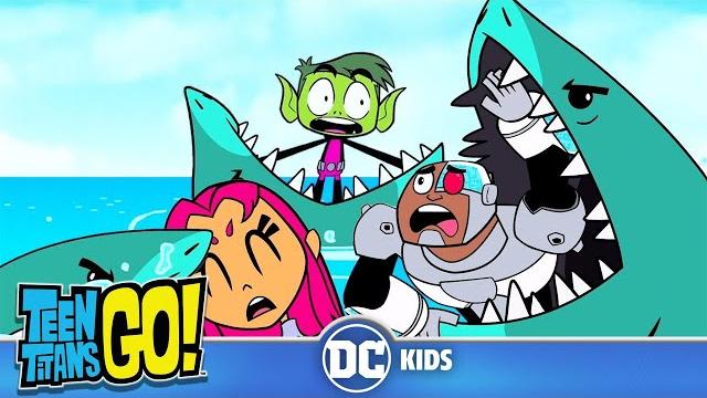 Teen titans go! | shark week! | @dckids Teen titans go! | shark week! | @dckids