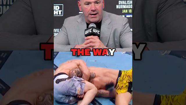 Dana reacts to islam’s win vs moicano at ufc 311️ Dana reacts to islam’s win vs moicano at ufc 311️